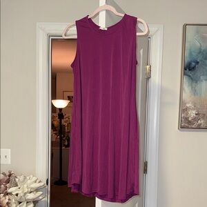 JODIFL Purple Sleeveless Dress